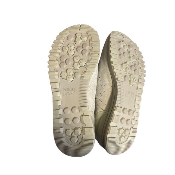 NWT Onitsuka Tiger Samsara Mens Green Suede Lifestyle Sneakers Shoes Size 8-41.5 - Picture 5 of 8